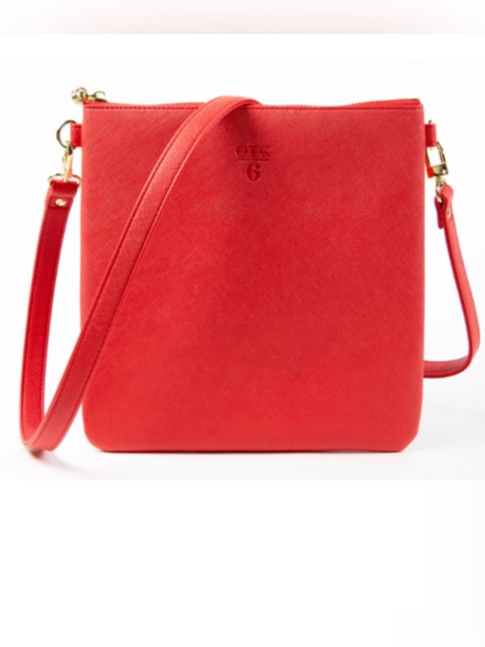 OTG 247 Red #6 Crossbody Bag - Vegan & Water Resistant - NWT